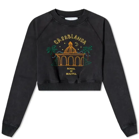 School of Beautiful Cropped Sweat