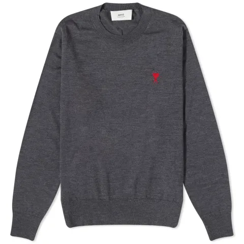 Small A Heart Crew Knit
