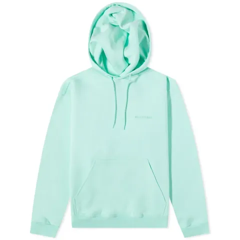 Embroidered Back Logo Popover Hoody
