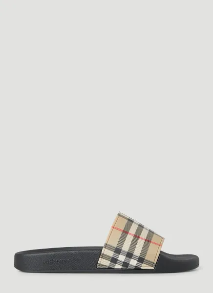 Vintage Check Slides