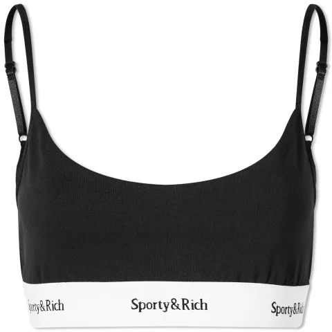 Serif Logo Bralette