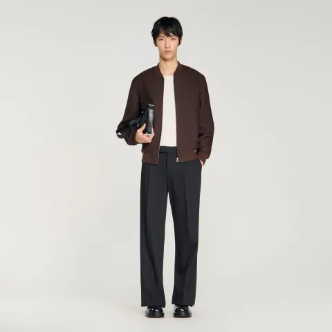 SANDRO Zip-up jacket