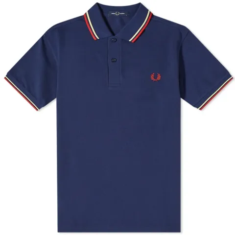 Slim Fit Twin Tipped Polo