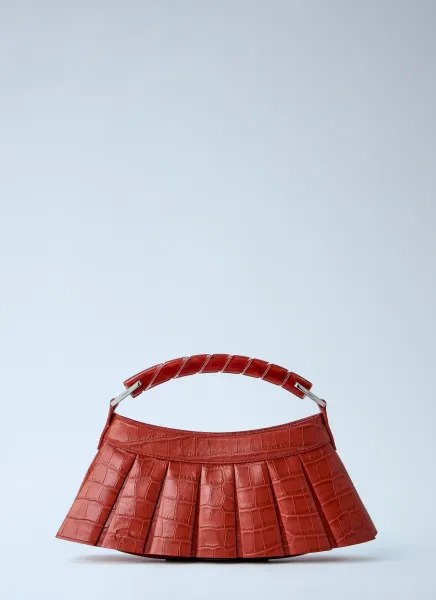 Runway H Lenglen Crocodile Effect Leather Bag