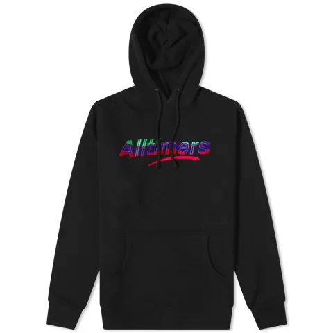 Embroidered Wave Estate Hoodie
