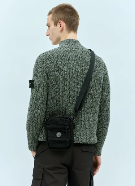 Logo Patch Crossbody Bag