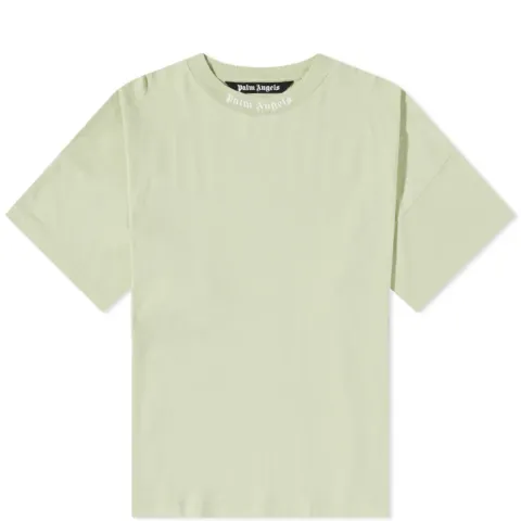 Oversized Mock Neck Logo T-Shirt