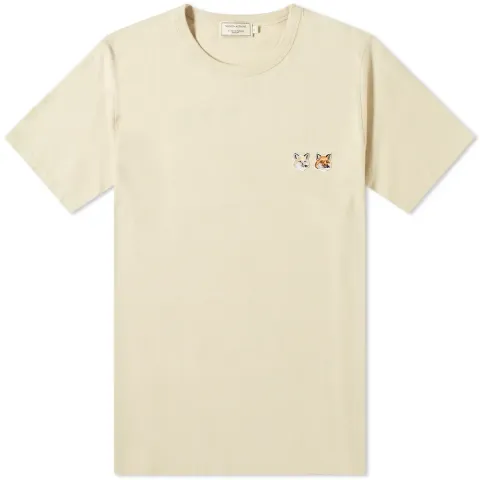 Maison Kitsuné Double Fox Head Patch Tee