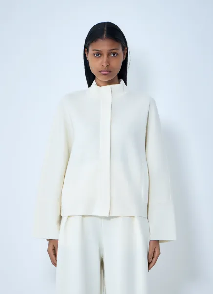 Structured Wool-Blend Jacket