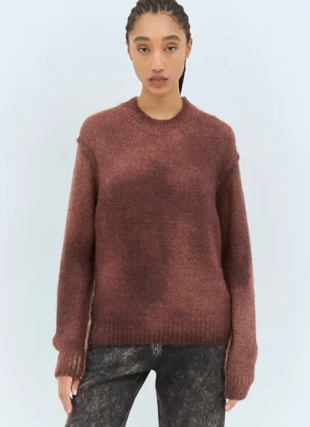 Sprayed Knit Sweater