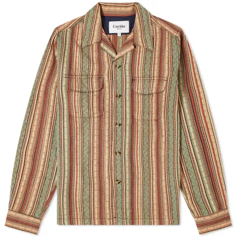 Jacquard Tonal Work Shirt