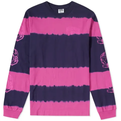 Long Sleeve Bleached Stripe Tee