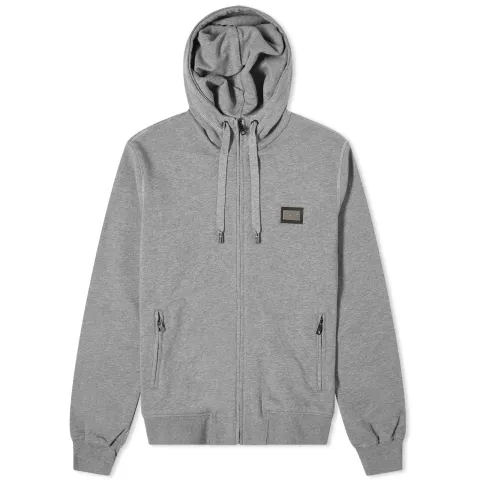 Plate Zip Hoodie