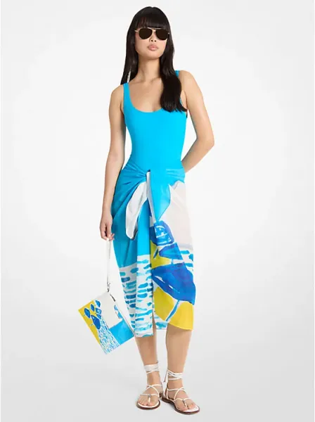 X Christina Zimpel Cotton Lawn Sarong