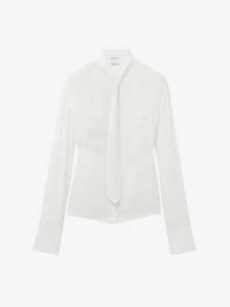 Tie Silk Shirt