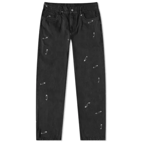 Safety Pin 5 Pocket Denim Pant