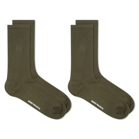 Bjarki N Logo Sock - 2 Pack