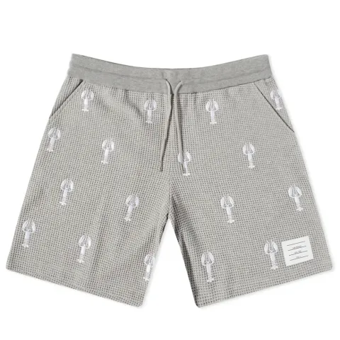 Lobster Embroidery Sweat Shorts