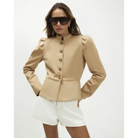 River Island Stand Up Collar Drummer Jacket