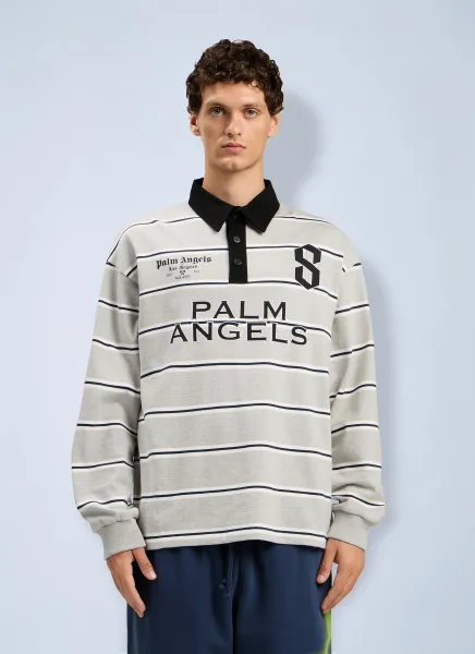 Palm Sport Long-Sleeved Polo Shirt