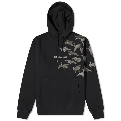 Peace Cranes Embroidery Hoodie