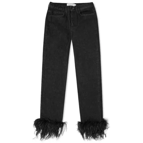 16Arlington Ireri Feather Trimmed Jean
