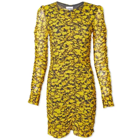 Ruched Mini Dress