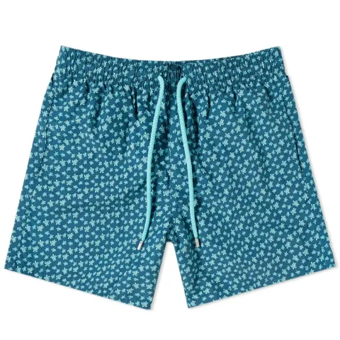 Moorea Micro Turtle Print Swim Short
