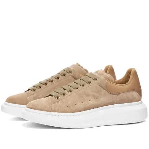 Heel Tab Suede Oversized Sneaker