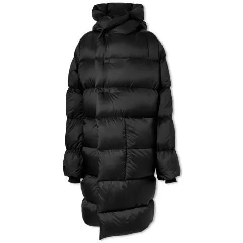 Long Hooded Puffer Jacket
