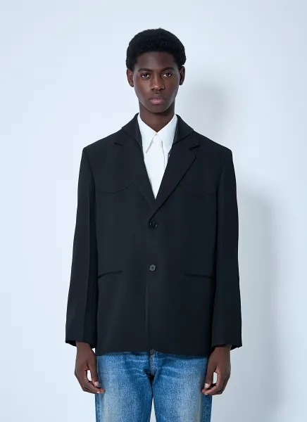 Double-Collar Blazer