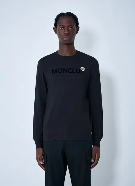 Logo Motif Sweatshirt