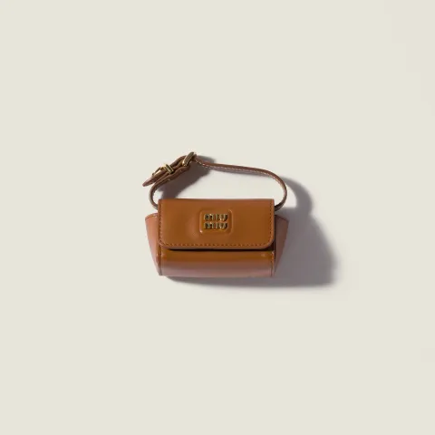 Leather lipstick case