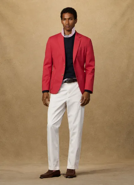 Fulham Relaxed Tapered Fit Cropped Chino