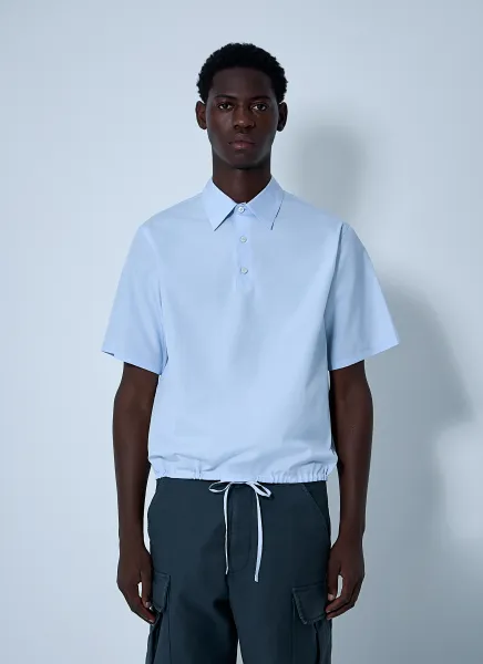 Short-Sleeve Cotton Shirt
