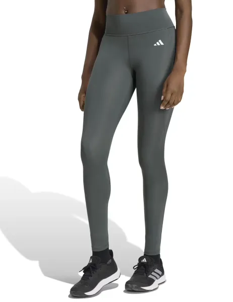 Adidas Optimé Essentials Stash Pocket Leggings Dark Green