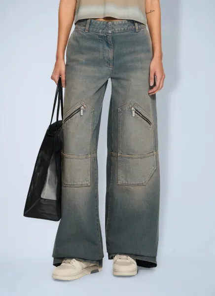 Off-White Big Pockets Denim Pants