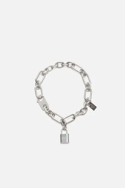 Logo padlock necklace