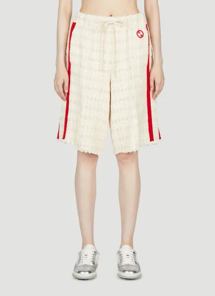 Interlocking G Tweed Bermuda Shorts
