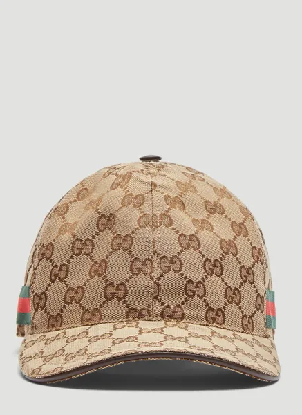 Original GG Canvas Web Baseball Cap