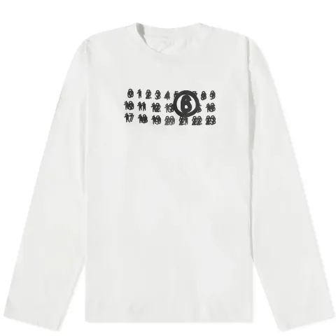 Long Sleeve Triple Logo T-Shirt