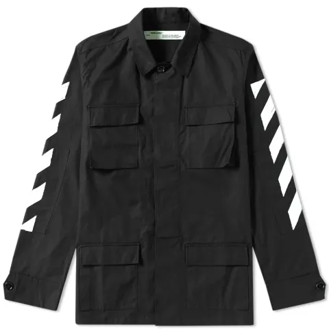 Diagonals Brushed Field Jacket