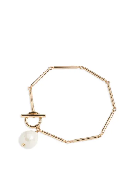 Lauren Ralph Lauren Pearl Bar Flex Bracelet