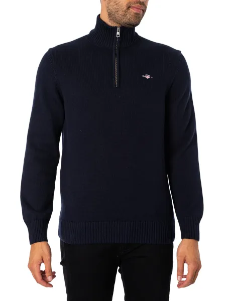 Gant Casual Half-Zip Knit