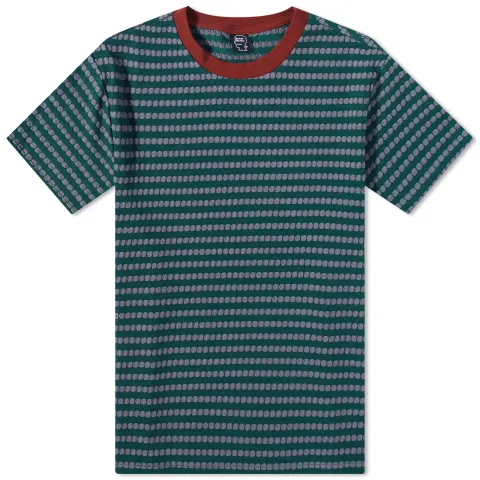 Raised Dot Striped T-Shirt