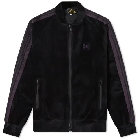 Velour Track Jacket