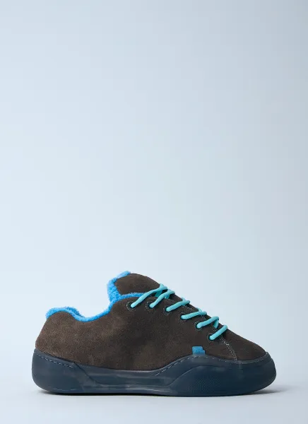 Suede Vamp Skate Sneakers