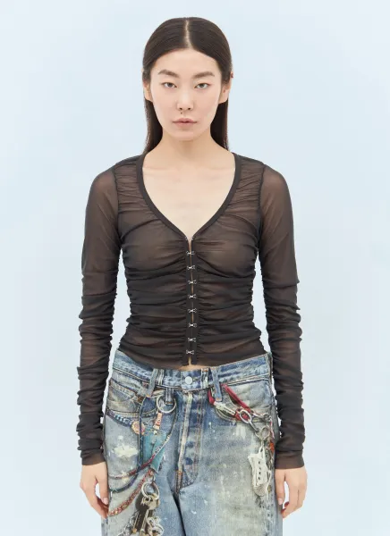 Mesh Blouse
