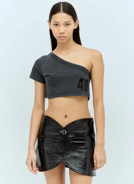 Tuba Printed Crop Top