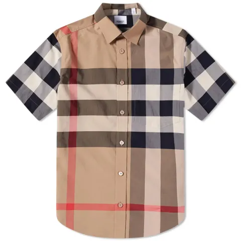 Short Sleeve Somerton Large Check Shirt